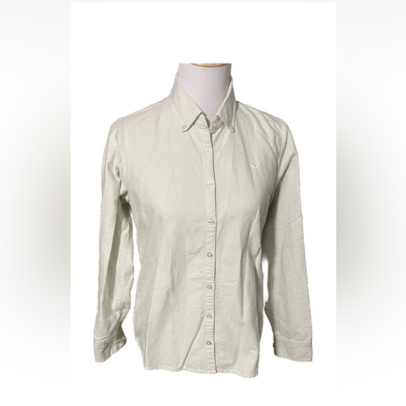 Vineyard Vines by Shep & lan Green Top, 100% Cotton, Women’s Size 8 - Picture 1 of 3